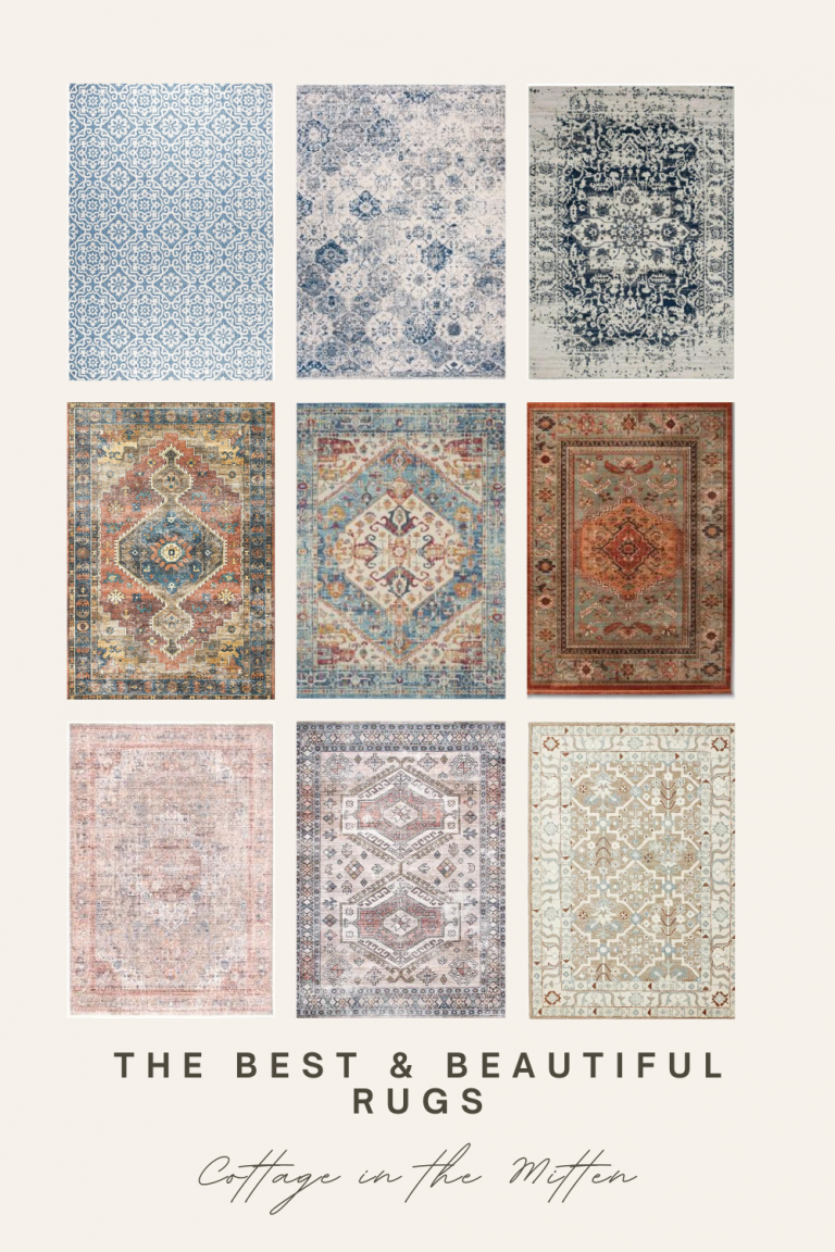 Cozy Cottage Rugs: My Favorite Beautiful Finds for Every Season
