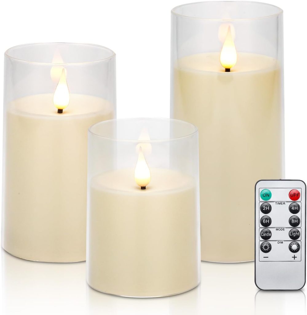 Battery operated candles with remote control