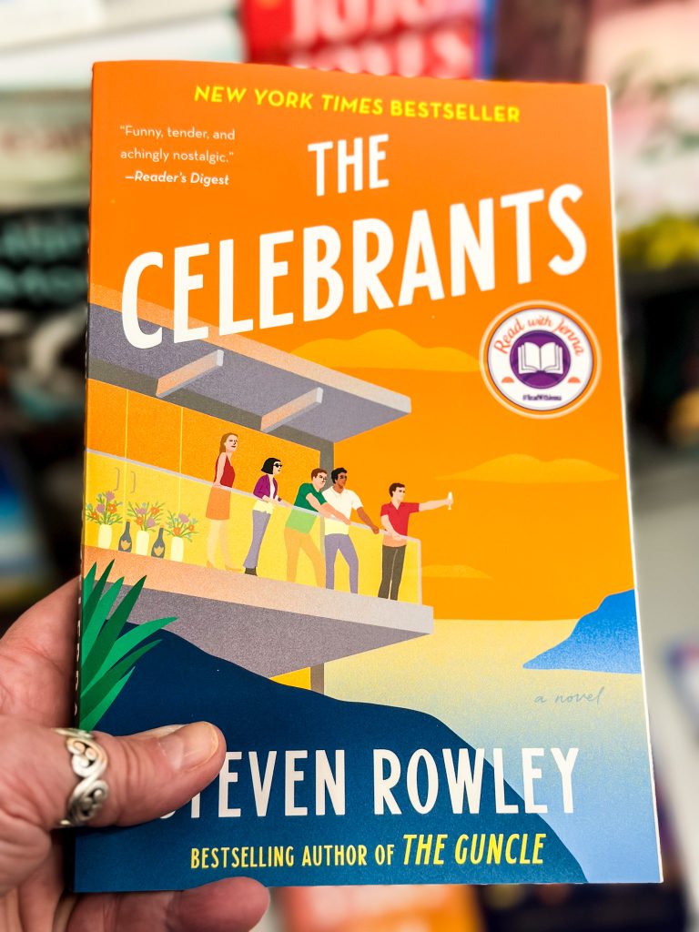 A book by Steven Rowley called The Celebrants.