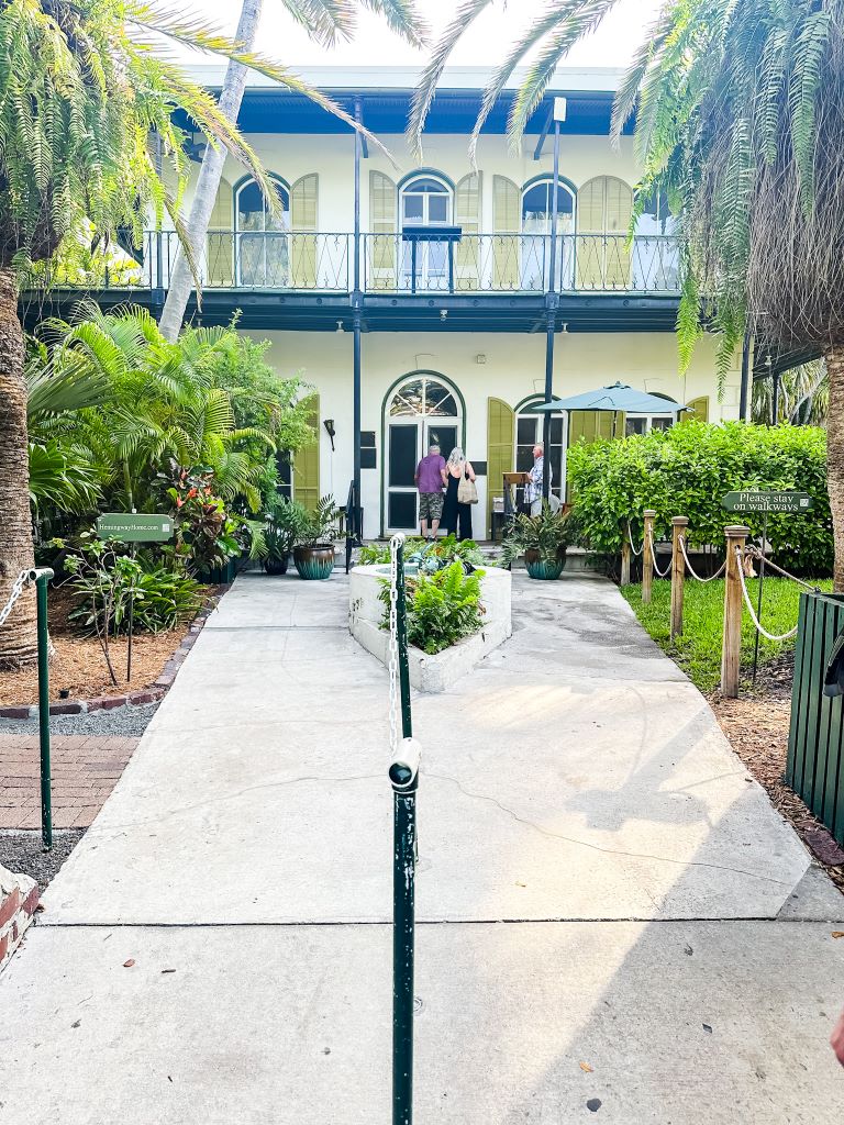 Ernest Hemingway's haven in Key West, Florida. 