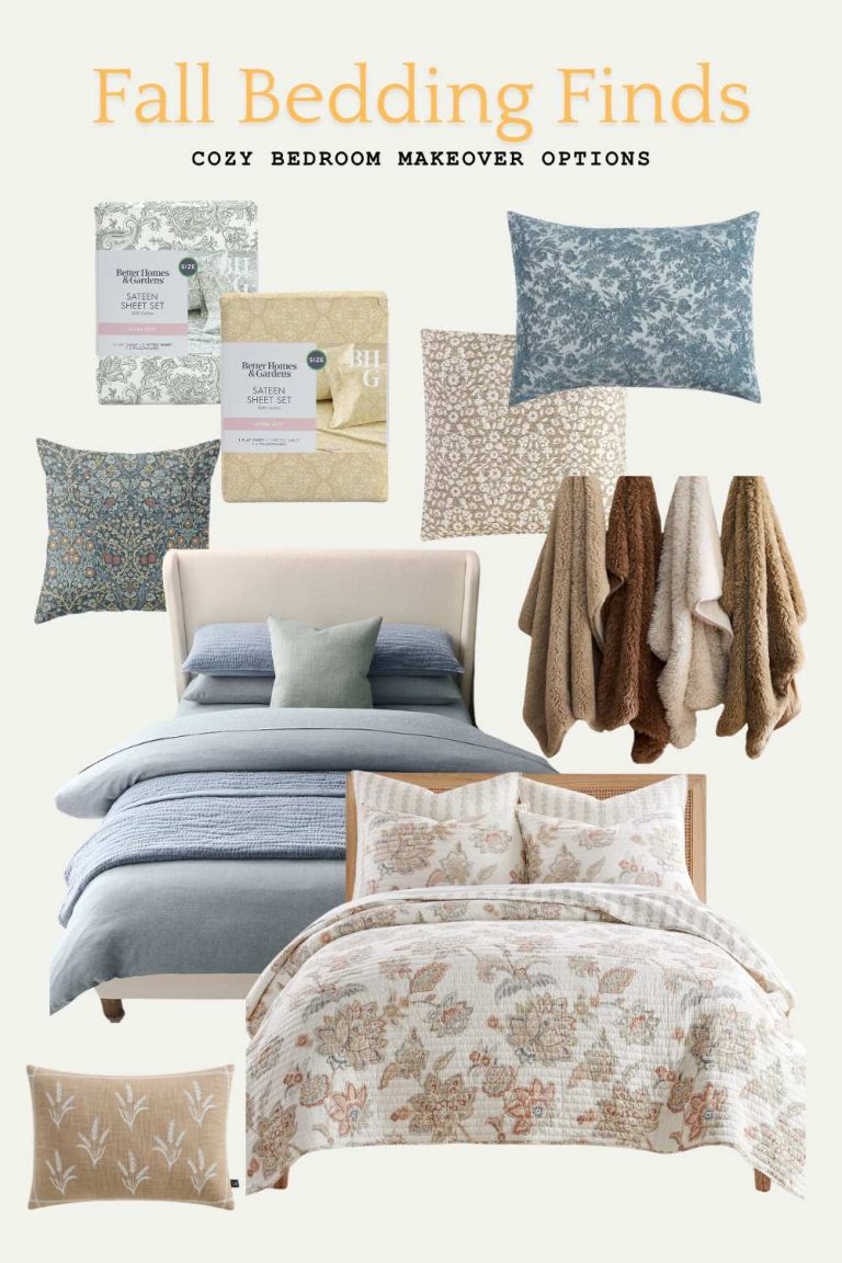 Elevate Your Bedroom for Fall: Affordable Bedding Finds